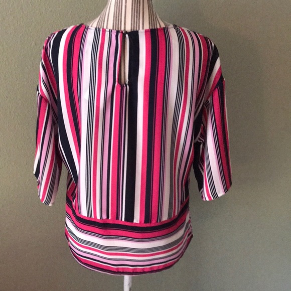 🔥1 hr SALE - W5, Anthropologie Striped Blouse - Picture 3 of 4